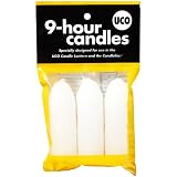 UCO 9-Hour Candles, 3-Pack for Candle Lanterns