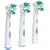 Oral B Floss Action 3 pack brush head refill
