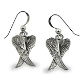 Angel Wings Earrings in Sterling Silver