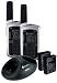 Electronics : Cobra LI6000-2 WX VP microTALK/GMRS 2 Way Radio Two Pack with Up to 17 Mile Range