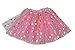 The Hair Bow Company Girl Gold Polka Dot Tulle Tutu Skirt 11