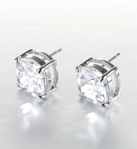 Square Diamant? Stud Earrings