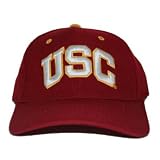 New USC Trojans Zephyr Fitted College Hat - Maroon, 7 1/8