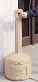 Cease-fire Cigarette Butt Receptacle, PE, Deco Black