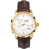 Glashutte Original Senator Power Reserve Display Mens Rose Gold Watch 100-01-11-01-04 by Glashutte