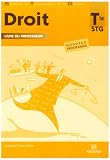 Revue Magnard  / Droit Terminales STG (édition 2006) Livre du professeur