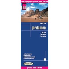 Jordanien 1 : 400 000: Gr��ere Orte auch in arabischer Schrift. H�henlinien und H�henschichten-Relief. GPS-tauglich durch Gradnetz. Klassifiziertes ... Stra�ennetz. Ausf�hrlicher Ortsindex