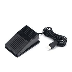 USB Single Foot Switch Pedal Control for Game