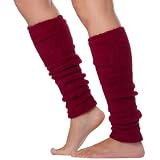 Luxury Cashmere Feel Tagless Knee-High Stretch Leg Warmers ( Choose from 12 Colors )