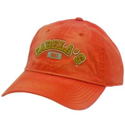 HAT CAP FOREMOST OUTFITTER CABELAS HUNTING CAMPING SHOOTING FISHING ORANGE GOLD