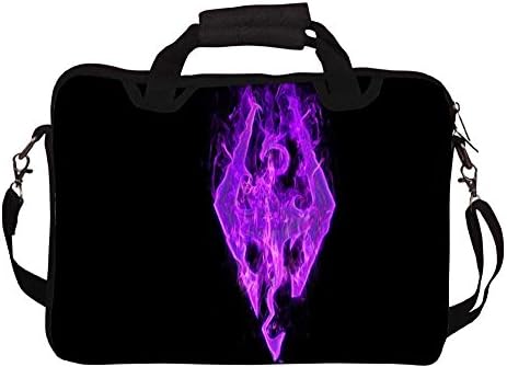 Snoogg Skyrim 15" 15.4" Inch Laptop Notebook Computer Netbook Soft Shoulder Bag With Strap Case Cover For Apple Macbook Pro 15 Dell Inspiron And Most 15" 15.4"Inch Laptop Chromebook Laptop Notebook