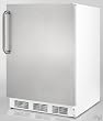 Summit Stainless Steel Upright Built In Freezer ALFB621LSSTB