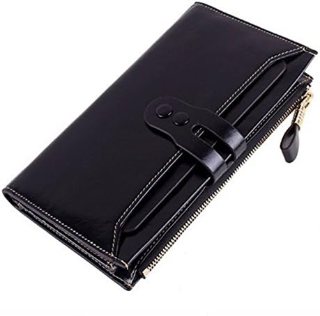 Viko Long Clutch Fashion Women Leather Long Wallet Credit Card Purse Bag Holder(C4)