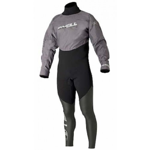 O'Neill Wetsuits Assault Hybrid Drysuit  (Black/Graphite, Small)