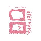 ウォールステッカー Photo frame ピンク[HD280]