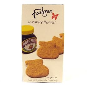 Fudges Marmite Biscuits 150g