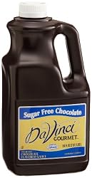 DaVinci Gourmet Sauce, Sugar Free Chocolate, 64-Ounce Jugs (Pack of 6)