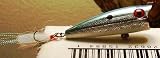 416YkOmShQL. SL160  Rebel Pop R Bass Fishing Lure Chrome/blue Color