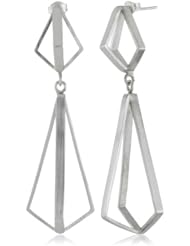 Dean Davidson "Classic Glamour" Diamond Frame Drop Earrings
