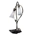 Meyda Tiffany 14654 2-Light Lily, Mahogany Bronze Finish with White