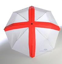 "St Georges Cross" Compact 3 section Umbrella