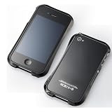 Cleave Premium Metal Bumper Case for Apple iPhone 4 Black by iCustomized