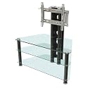 SupportsAV SD-009/B Black Large LCD TV Stand / TFT Stand