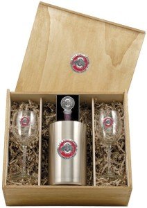 Ohio State Buckeyes Wine Set