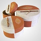 Papier-mache Desert Brown Box Set