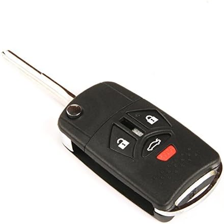 4 Buttons Uncut Blank Right Groove Remote Flip Key Shell for 2007-2010 Mitsubishi Galant Eclipse Lancer Endeavor