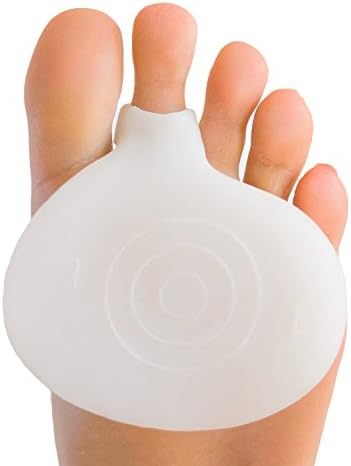 Vineds Half Sole Womens Girls Dance Shoes Softzone Pure Gel Gel Metatarsal Pad (Large)