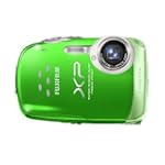 Fujifilm FinePix XP10 12 MP Waterproof Digital Camera with 5x Optical Zoom and 2.7-Inch LCD (Green)