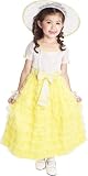 Toddler Yellow Southern Belle Costume (Size: 3-4T)
