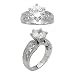 9mm Round Prong CZ Ring