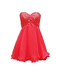 2015 Chiffon Short Sleeveless Lace-Up Sequined Evening Dress/Homecoming Dress/Prom Dress/Wedding Party Dress 