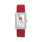Nebraska Cornhuskers Ladies NCAA Starlette Watch (Leather Band)