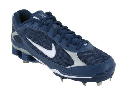 Nike Men's NIE SHOX FUSE METAL BASEBALL CLEATS