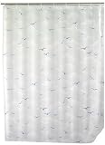 Kitchen & Housewares : Wenko Shower Curtain 180x200 Seagull, PEVA