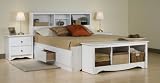 Retail Furnitures item: Prepac Monterey White Queen Storage Headboard