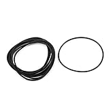 uxcell オイルシールOリング　ワッシャー　厚さ3.5mm 　OD115mm　フィルターゴム製　10個入り