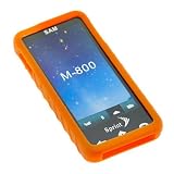 Durable Flexible Soft Orange Silicone Skin Case for Sprint Samsung SPH-M800 Instinct Cell Phone
