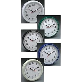 Equity 25015 ALM 8 Wall Clock in Almond
