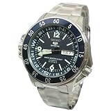 Seiko SKZ209 Mens Seiko 5 Sports Automatic Atlas Diver Blue Dial by Seiko