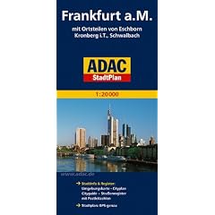 ADAC Stadtplan Frankfurt am Main: mit Ortsteilen von Eschborn Kronberg i.T., Schwalbach / StadtInfo & Register: Umgebungskarte, Cityplan, Cityguide, ... mit Postleitzahlen. Stadtplan: GPS-genau