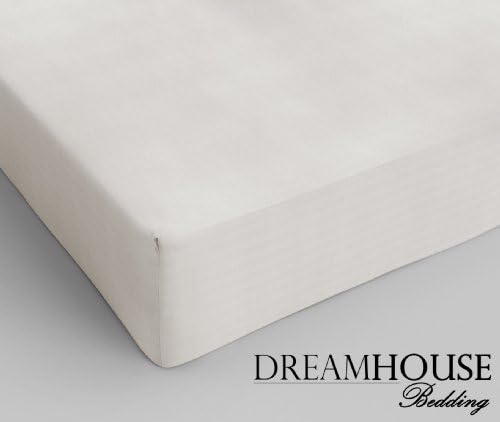 Dreamhouse Bedding Cotton Mattress Cover Creme 120x200