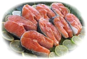 8 Fresh Salmon Fillets by Charleston Seafood