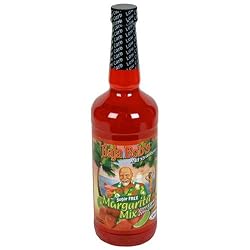 Baja Bob's Sugar Free Margarita Mix, Wild Strawberry, 32-Ounce Bottles (Pack of 3)