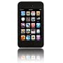 Black Silicone Case & Screen Protector for New Apple iPod Touch 3rd & 2nd Generation 3G 2G - 8GB 16GB 32GB 64GB