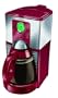 Mr. Coffee 12-Cup Programmable Coffeemaker, Red