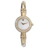 Movado Ladies Bareleto 18K Solid Gold Diamond Watch #605576 by Movado